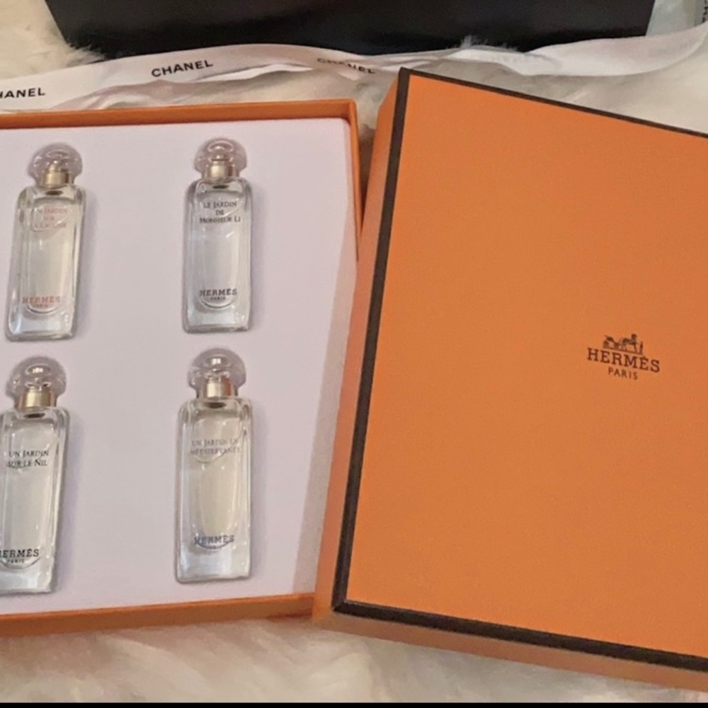 Hermes perfume sample set